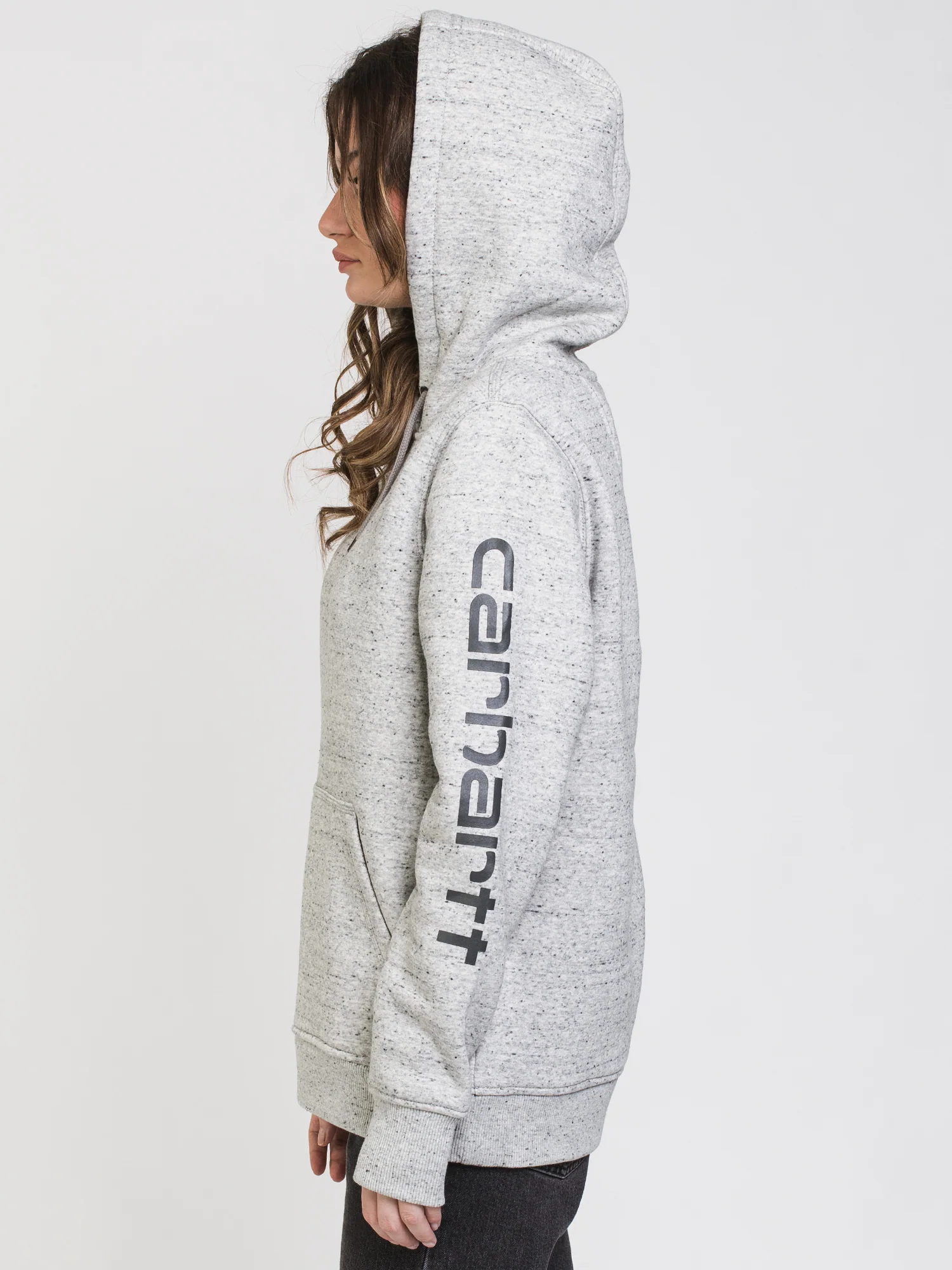 CARHARTT LOGO SLEEVE PULLOVER HOODIE - Image 5
