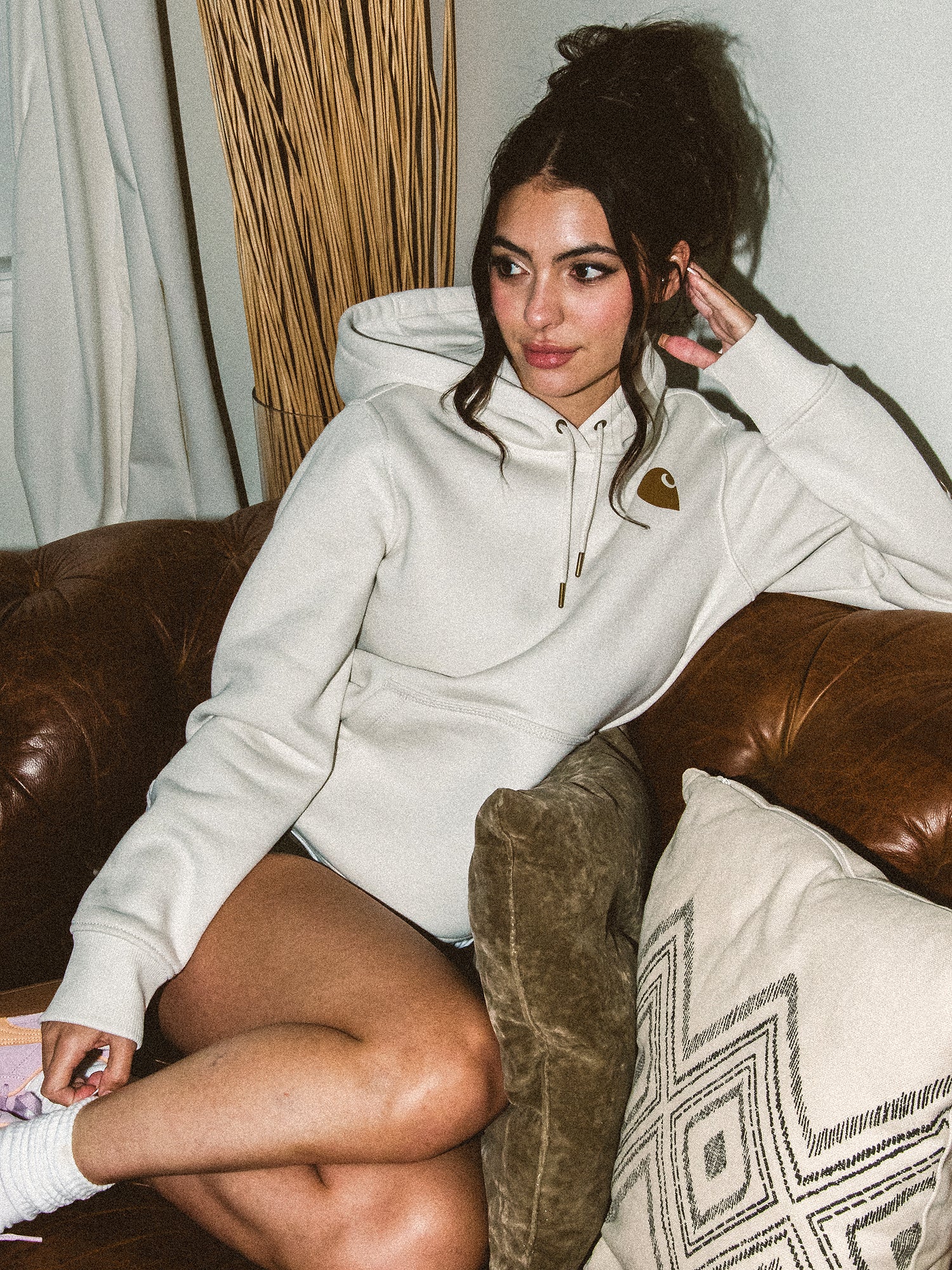 CARHARTT LOGO SLEEVE PULLOVER HOODIE - Image 7