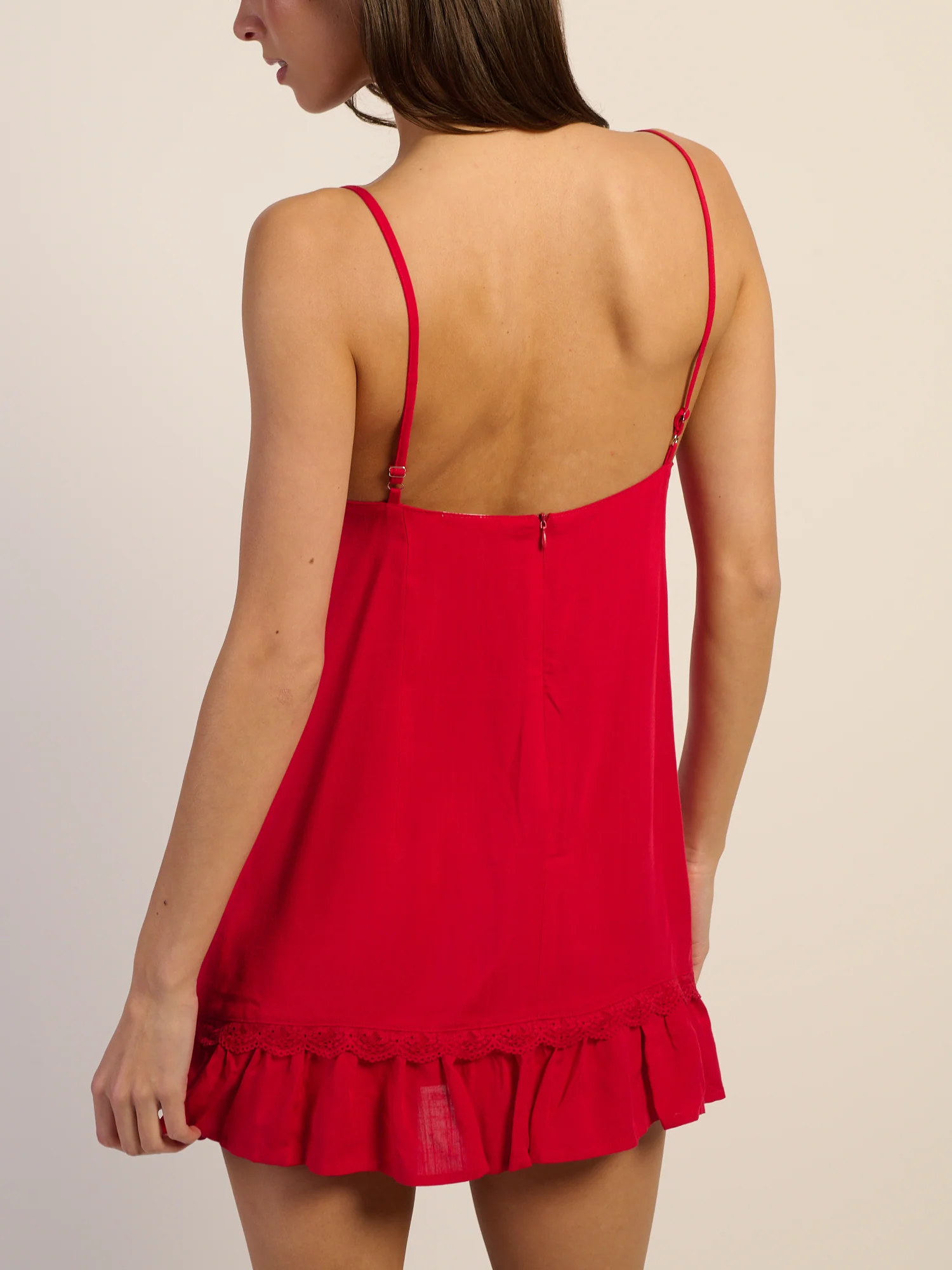 HARLOW JENNY DRESS - RUBY - Image 4