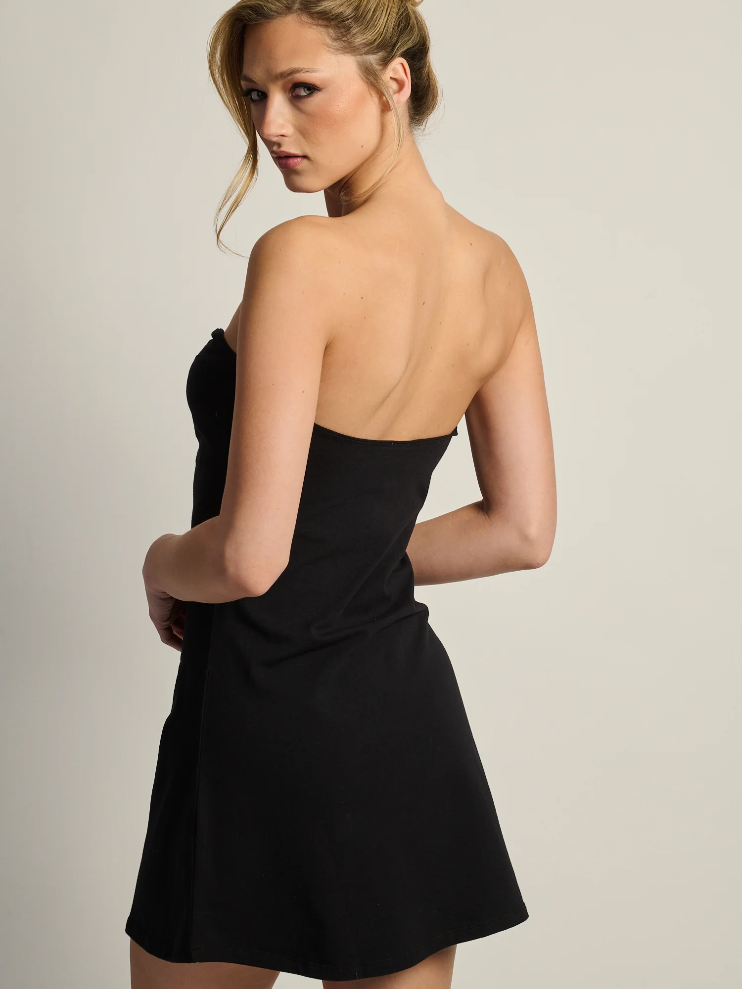 HARLOW LIA DRESS - BLACK - Image 5
