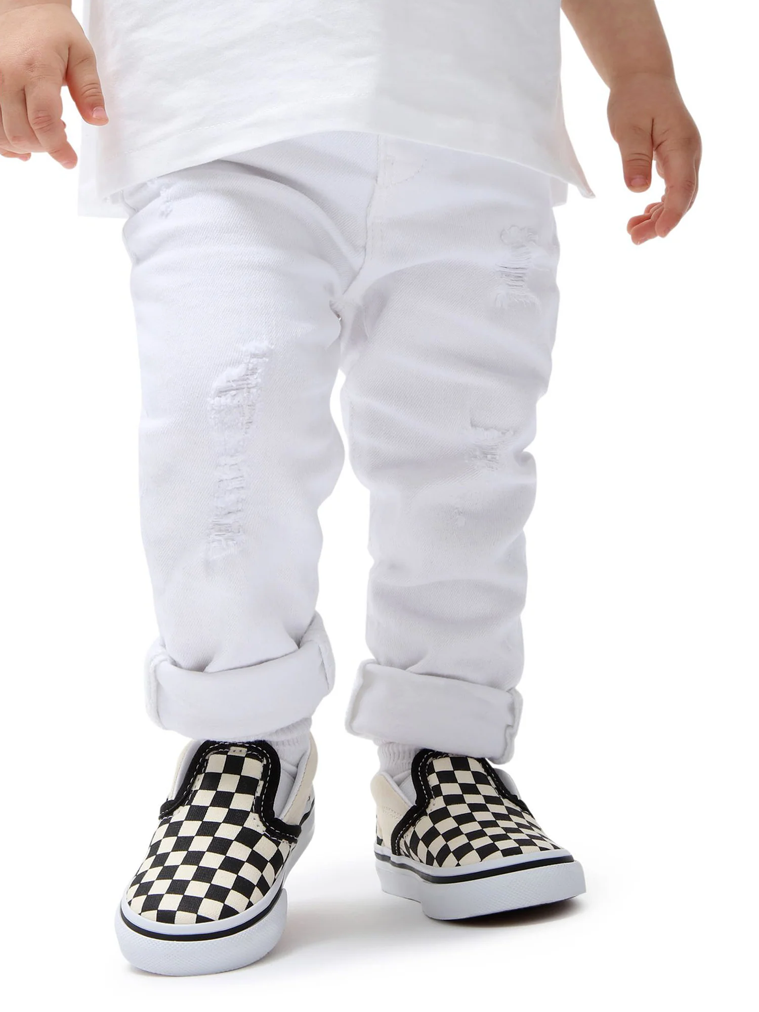 KIDS VANS TODDLER CLASSIC SLIP-ON CHECKER SNEAKER - Image 3