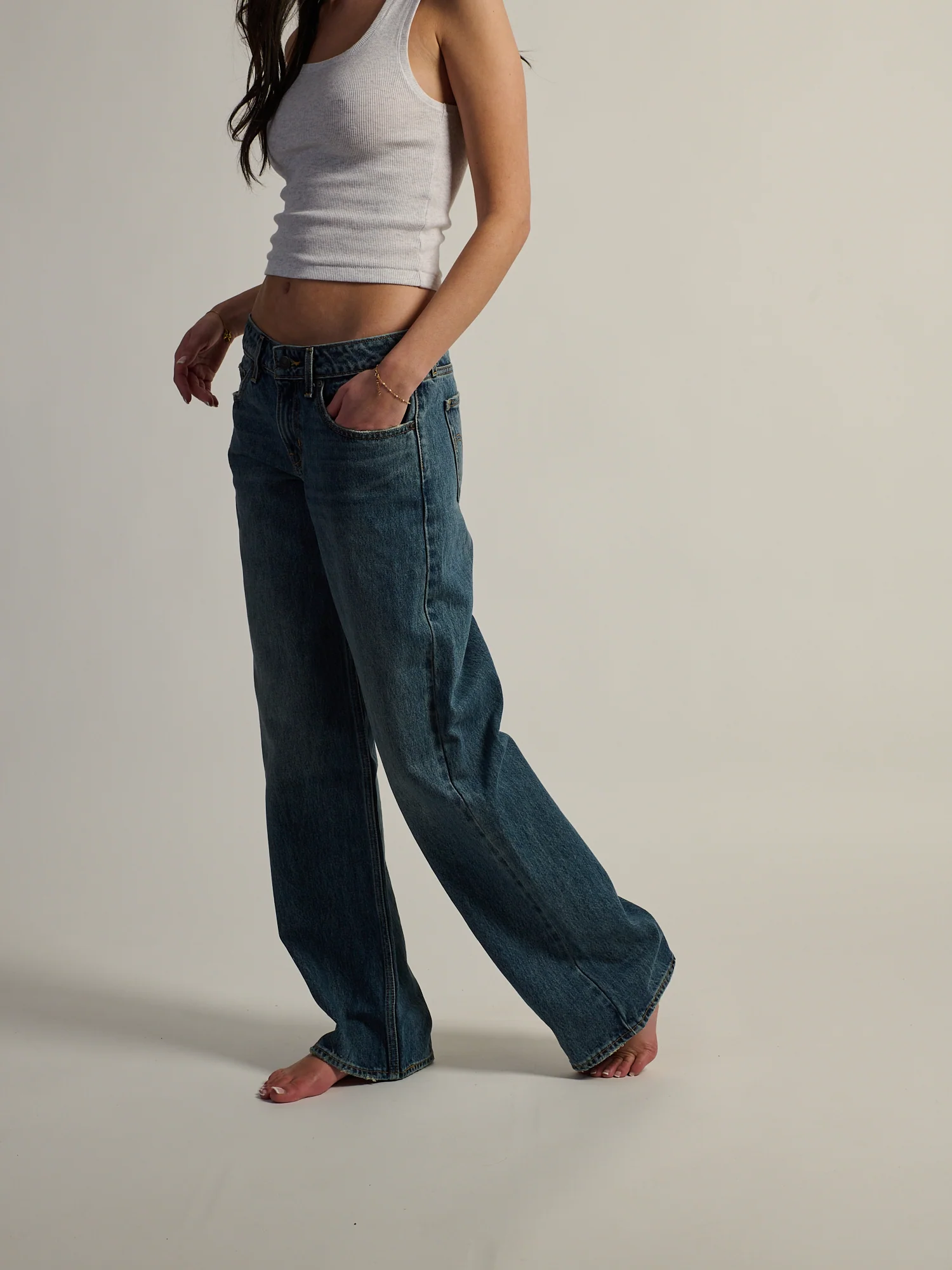 LEVIS LOW LOOSE JEAN - RESCUED CITY - Image 5