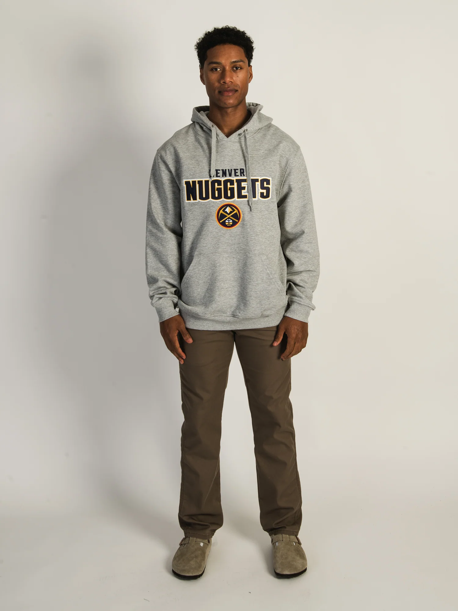 NBA DENVER NUGGETS HARDWOOD PULL OVER HOODIE - Image 3