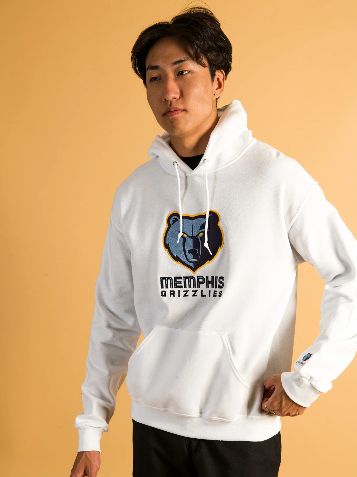 NBA MEMPHIS GRIZZLIES EMBROIDERED HOODIE - CLEARANCE - Image 4