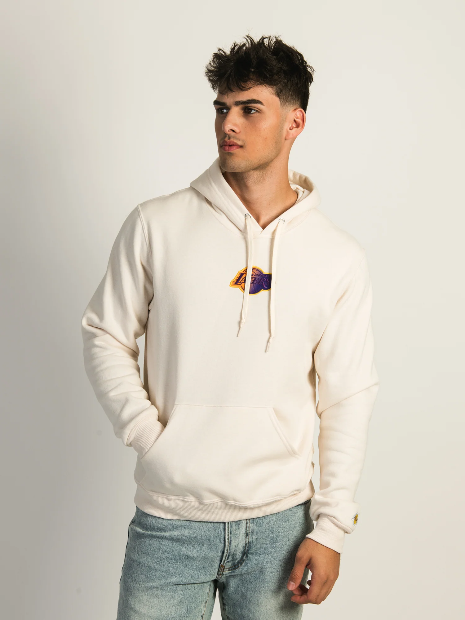 NBA LA LAKERS GRADIENT EMBROIDERED HOODIE - Image 3