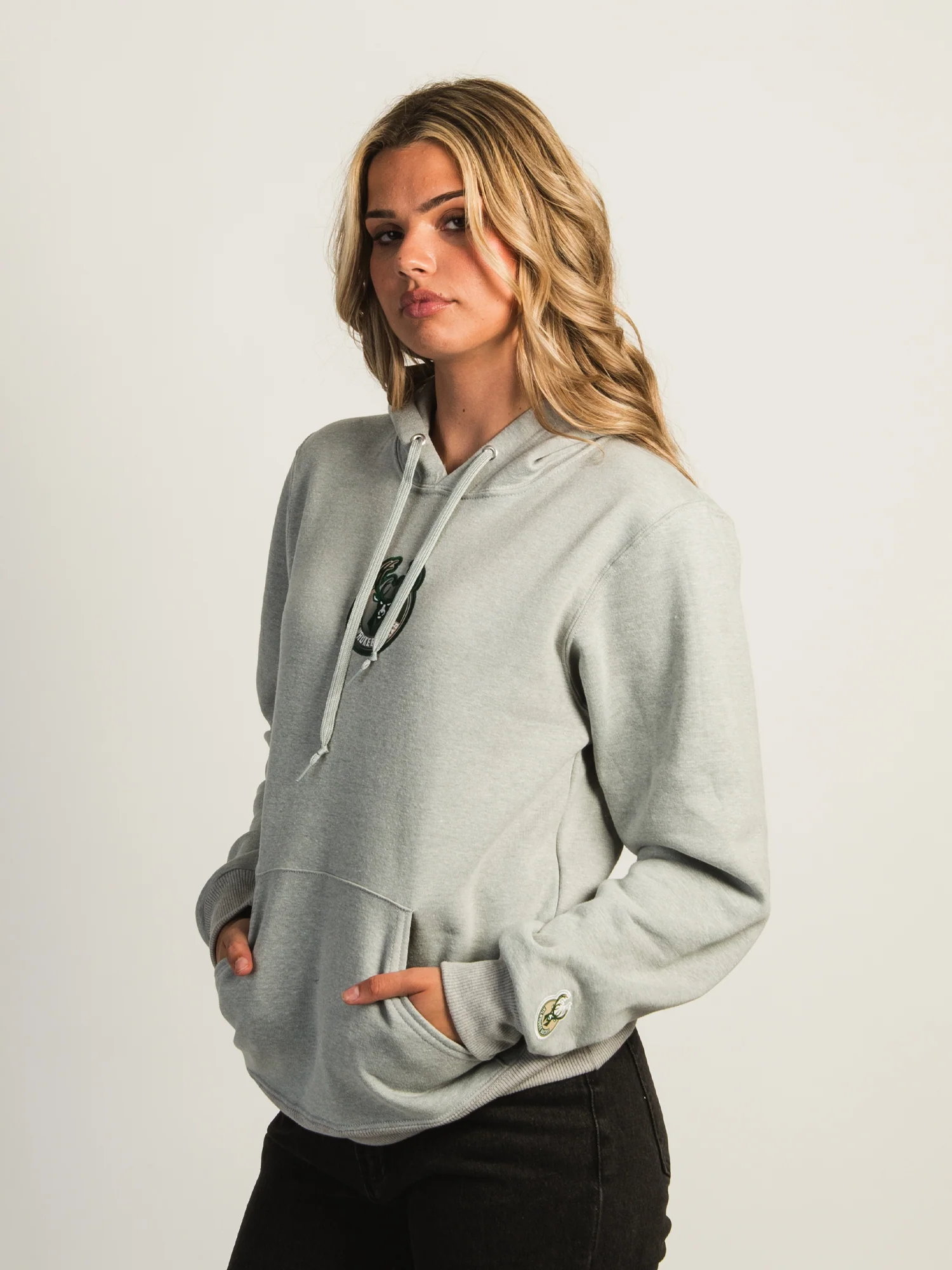 NBA MILWAUKEE BUCKS GRDIENT EMBROIDERED HOODIE - Image 5