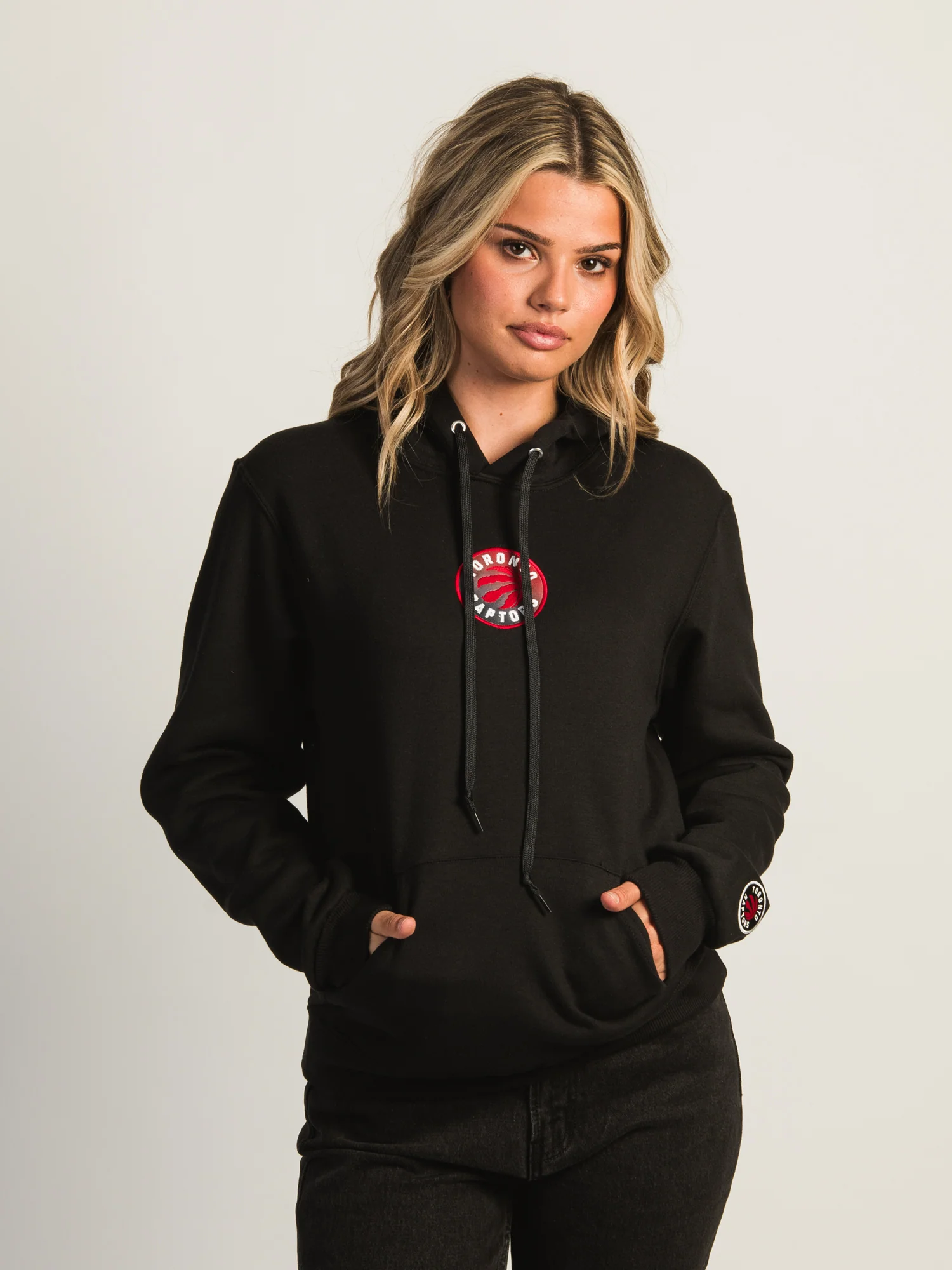 NBA TORONTO RAPTORS GRADIENT EMBROIDERED HOODIE - Image 4