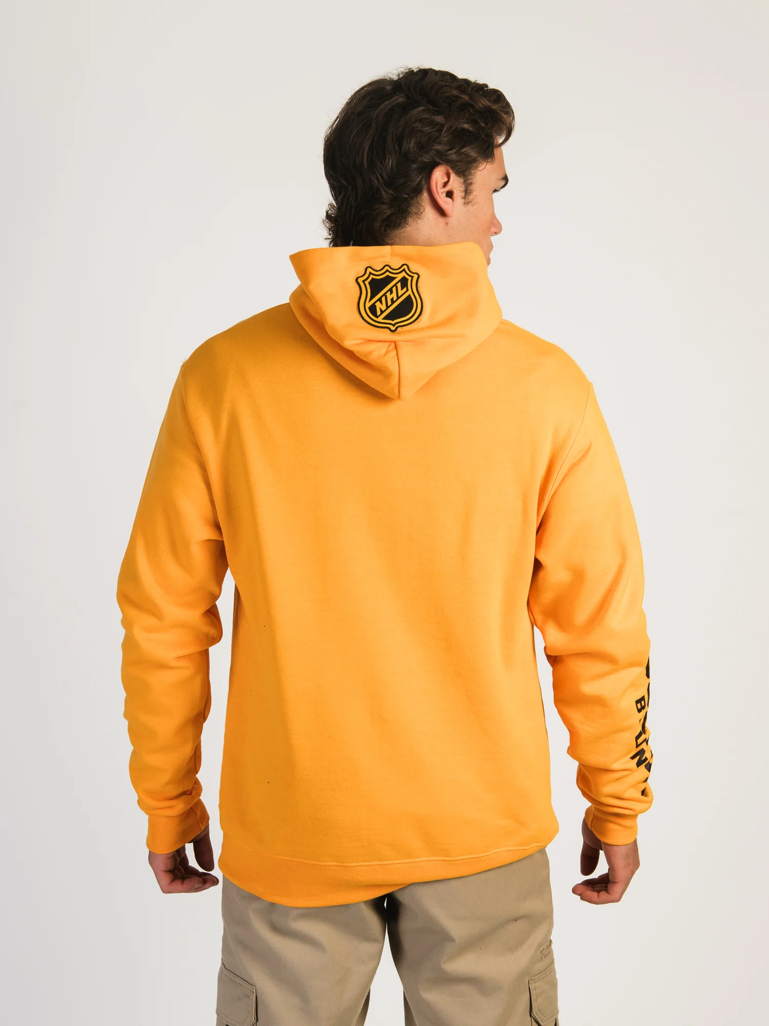 NHL BOSTON BRUINS CENTER ICE PULL OVER HOODIE - Image 4