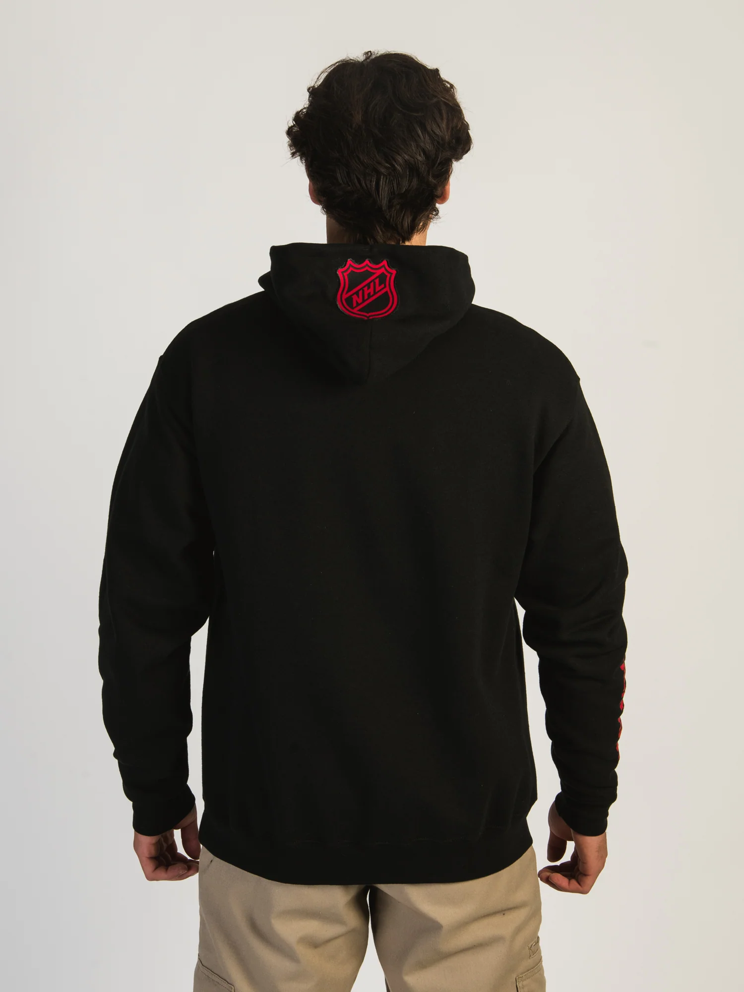 NHL CHICAGO BLACKHAWKS CENTER ICE PULLOVER HOODIE - Image 4