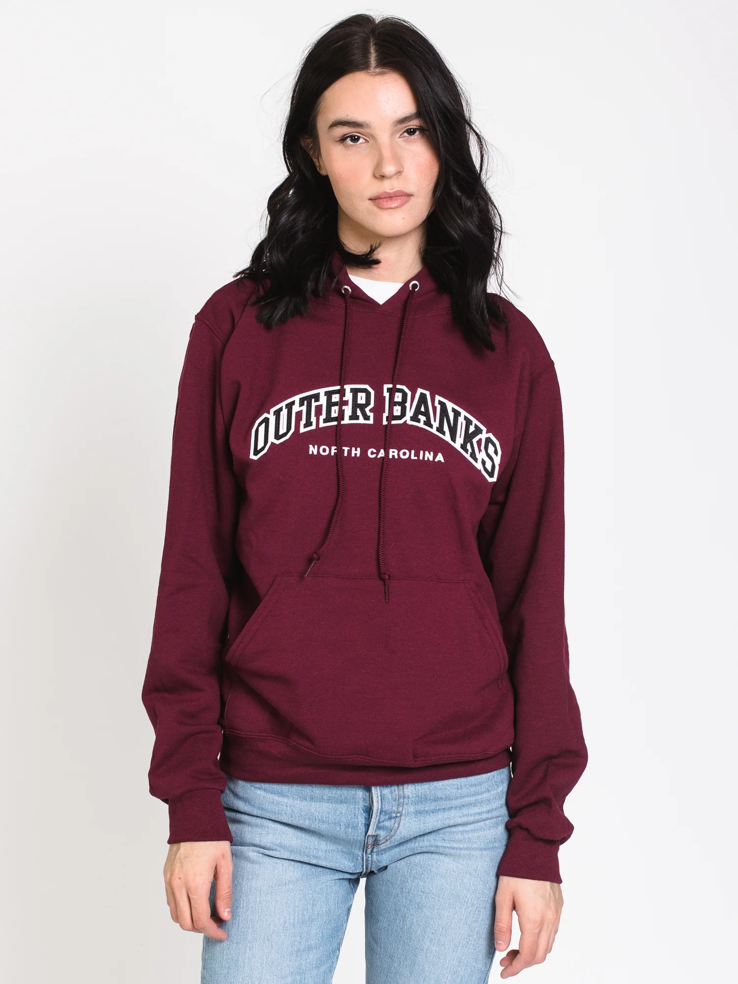 OUTER BANKS EMBROIDERED HOODIE - Image 3