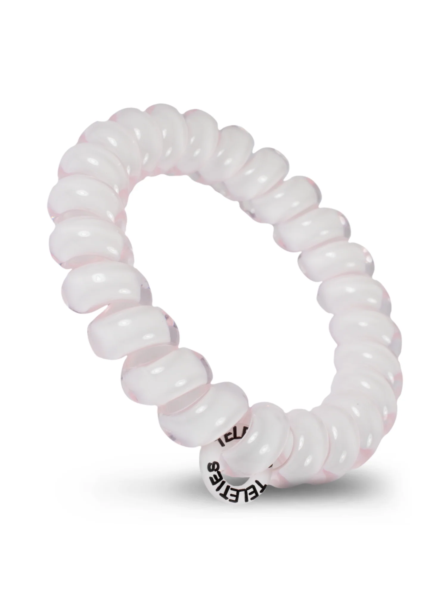 TELETIES HAIR TIE LARGE - ROSE WATER PINK - Image 3