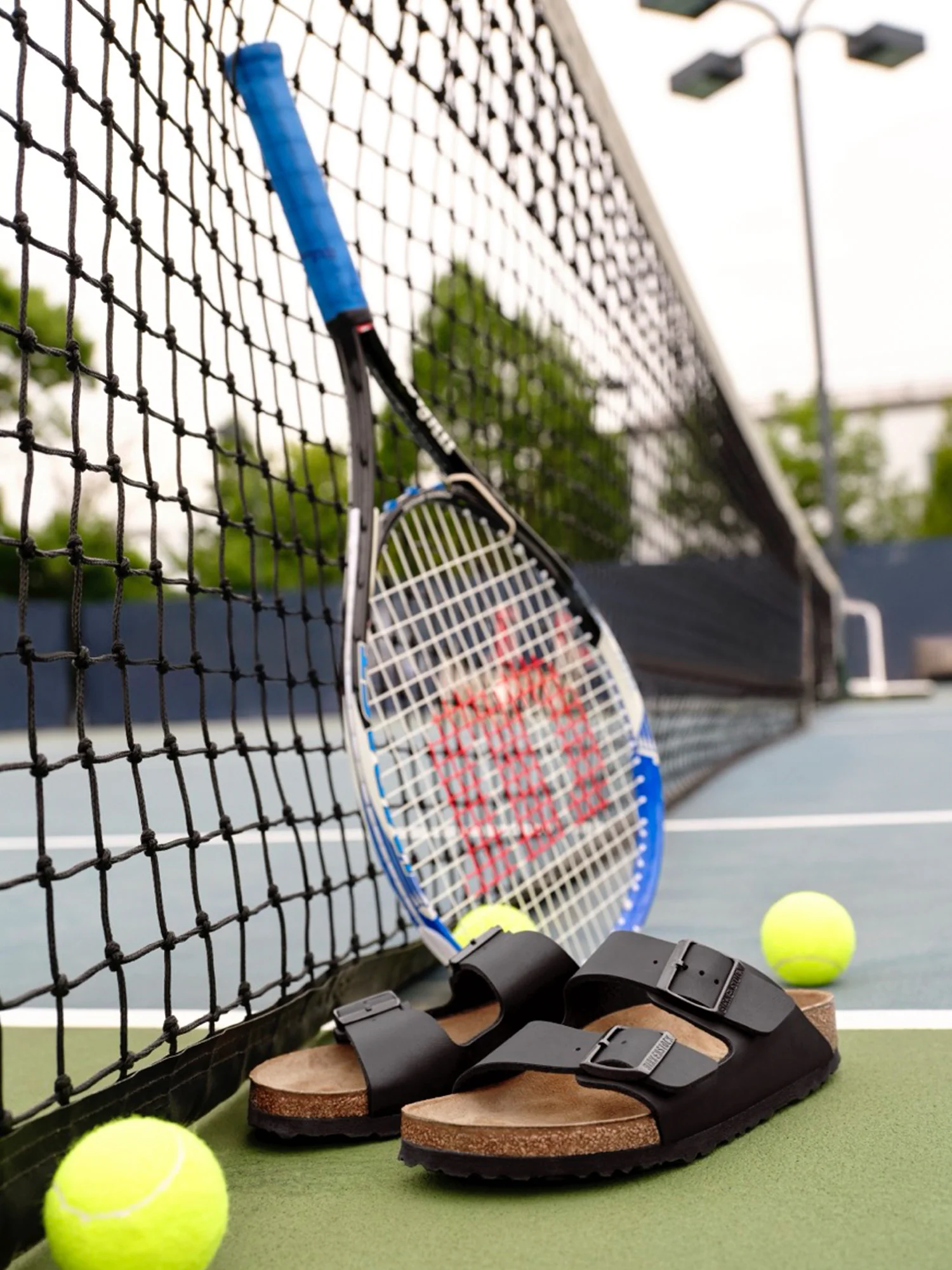 WOMENS BIRKENSTOCK ARIZONA BLACK SANDALS - BLACK - Image 4