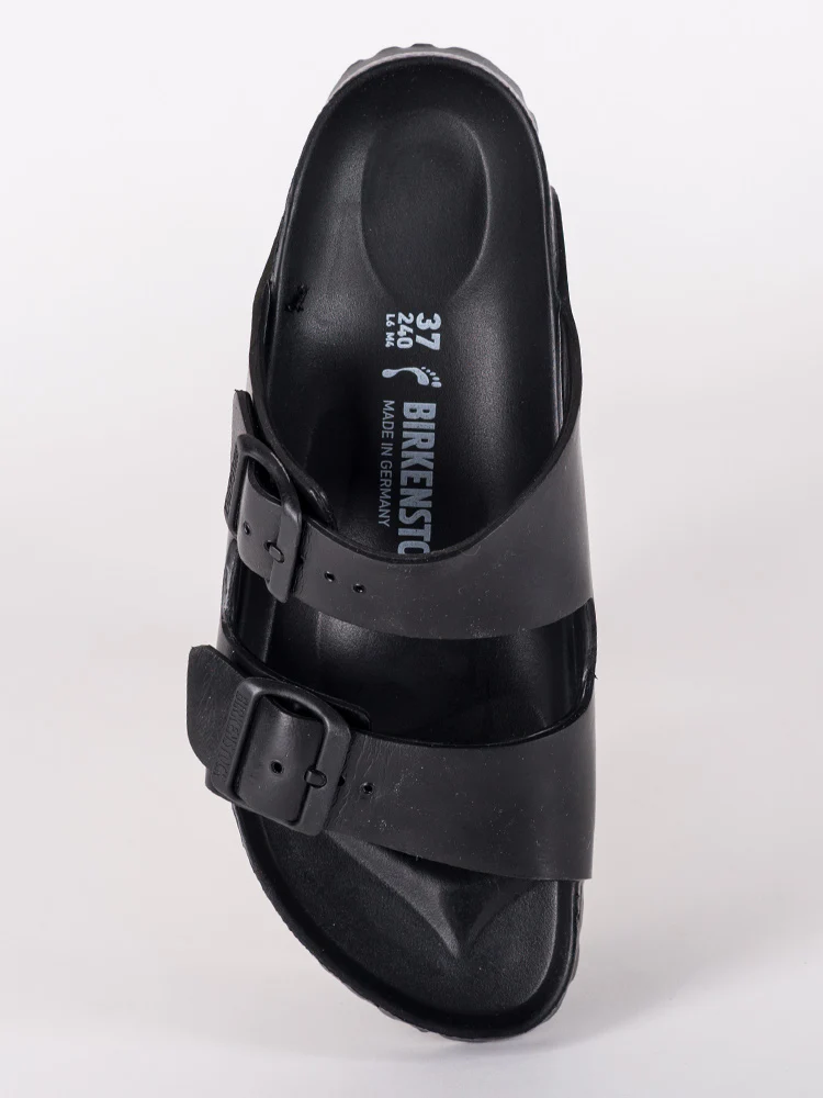 WOMENS BIRKENSTOCK ARIZONA EVA BLACK SANDALS - MEDIUM/NARROW - BLACK - Image 3