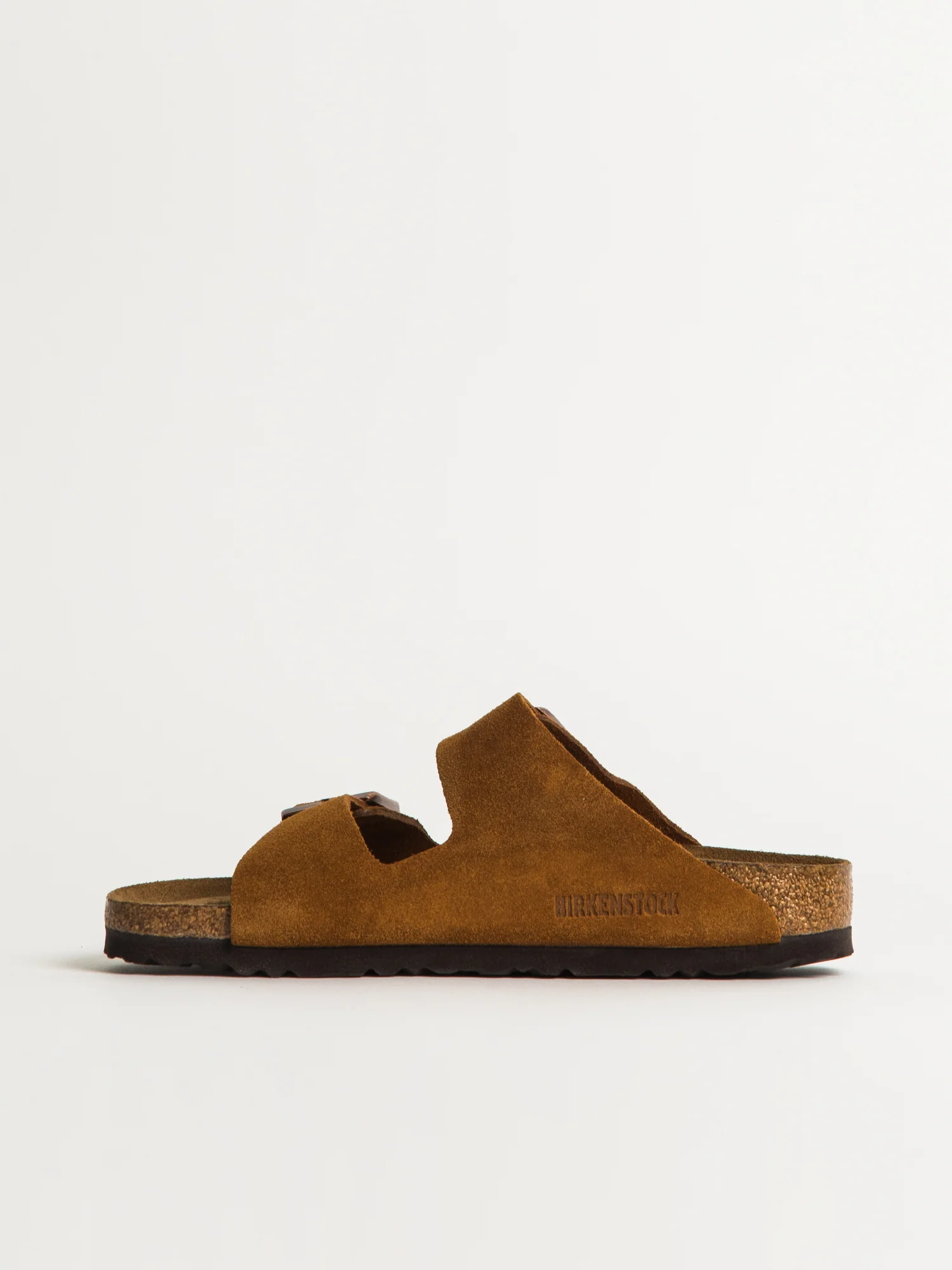 WOMENS BIRKENSTOCK ARIZONA SOFT NARROW SANDALS - MINK - Image 4