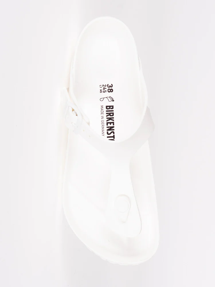 WOMENS BIRKENSTOCK GIZEH EVA SANDALS - REGULAR - WHITE - Image 3