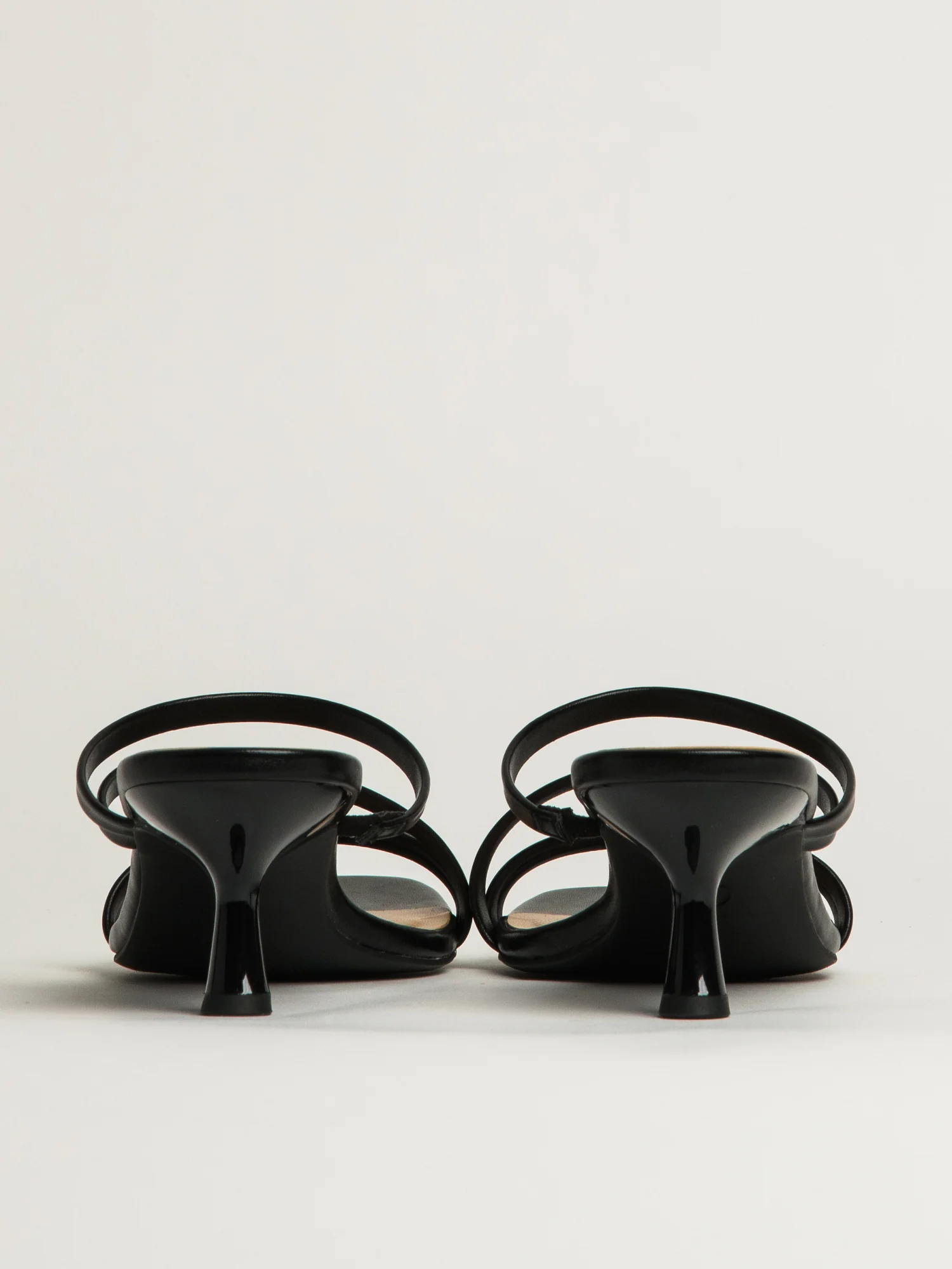 WOMENS HARLOW KITTEN - BLACK - Image 4