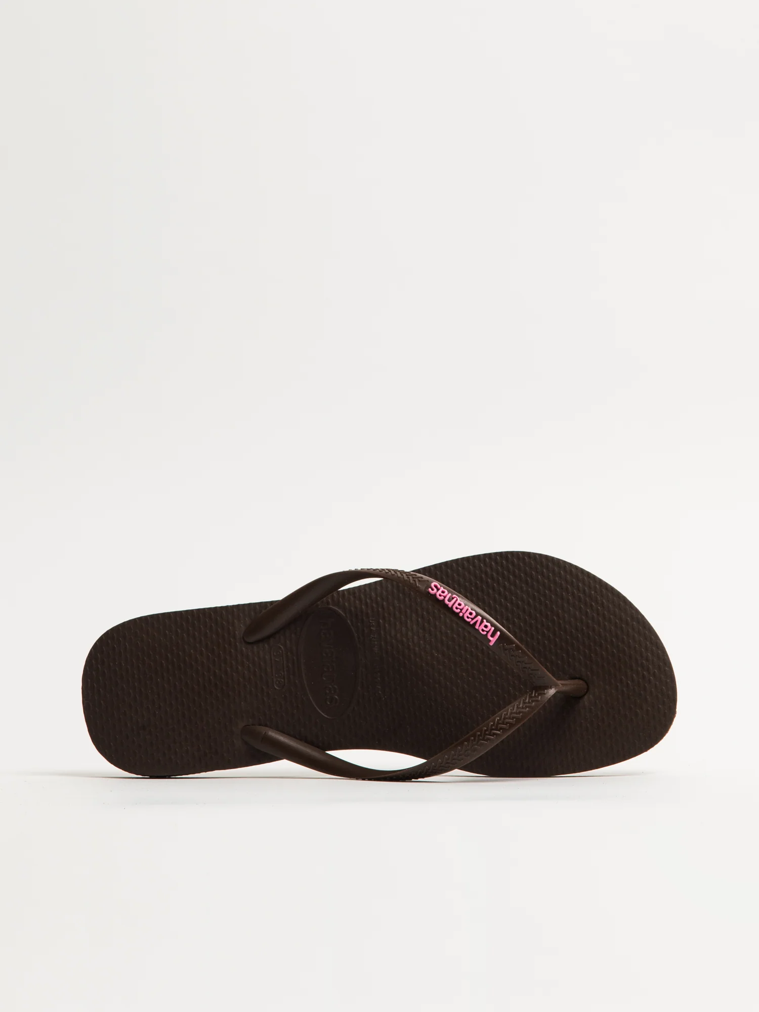 WOMENS HAVAIANAS SLIM SPARKLE ME - BROWN - Image 4