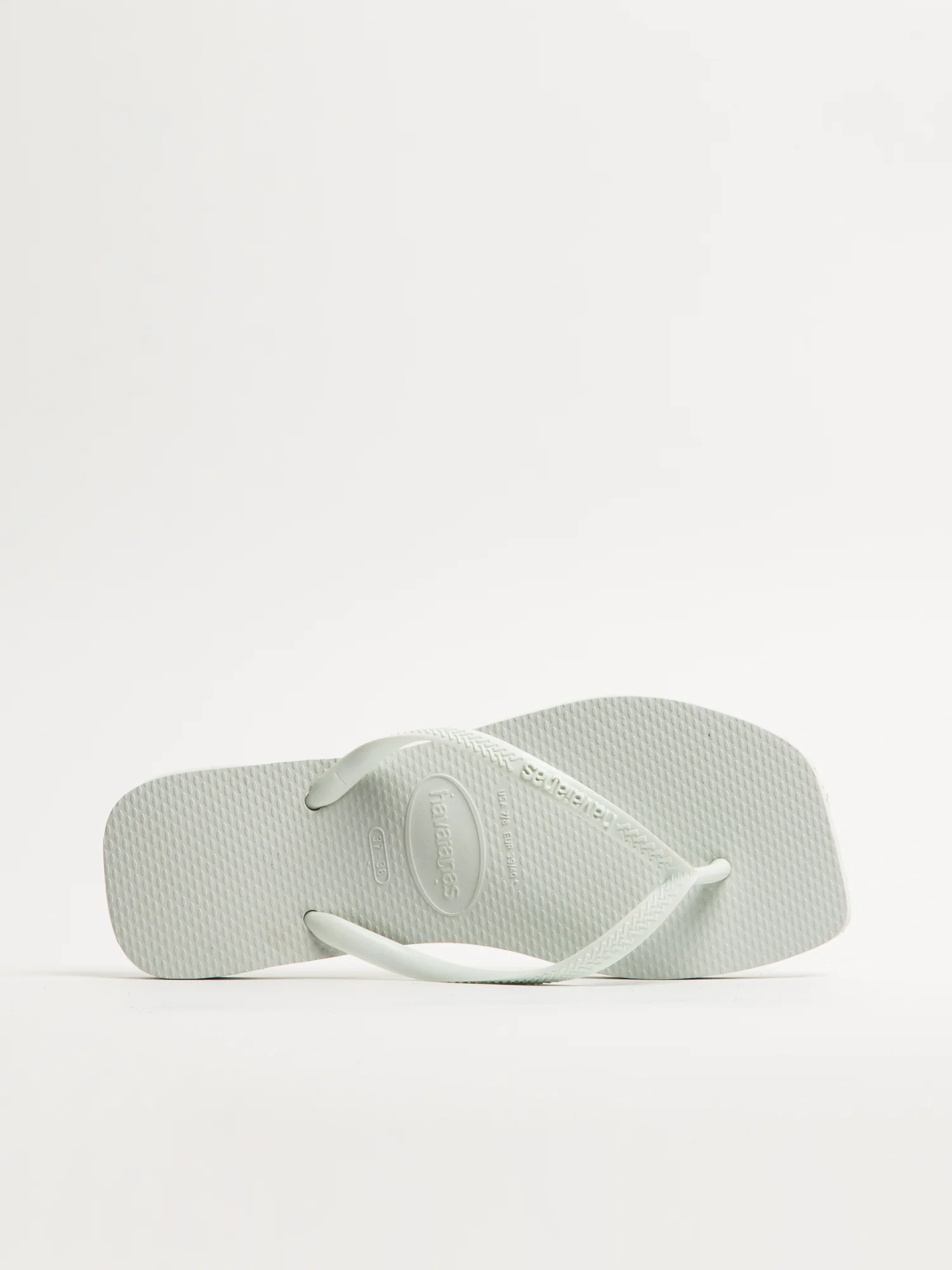 WOMENS HAVAIANAS SLIM SQUARE - WHITE - Image 4